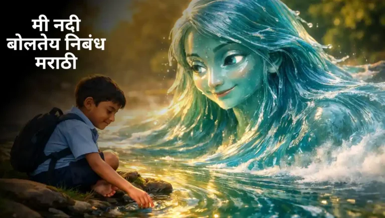 Mi Nadi Boltey Nibandh in Marathi: मी नदी बोलतेय निबंध मराठी