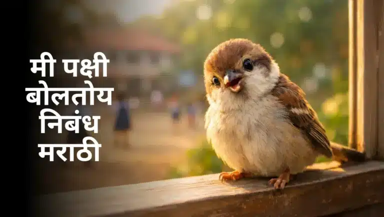 Mi Pakshi Boltoy Nibandh in Marathi: मी पक्षी बोलतोय निबंध मराठी
