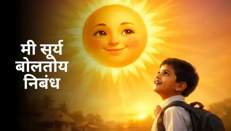 Mi Surya Boltoy Nibandh in Marathi: मी सूर्य बोलतोय निबंध मराठी