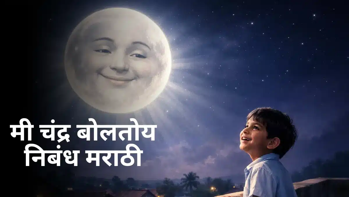 Mi Chandra Boltoy Nibandh in Marathi: मी चंद्र बोलतोय निबंध मराठी