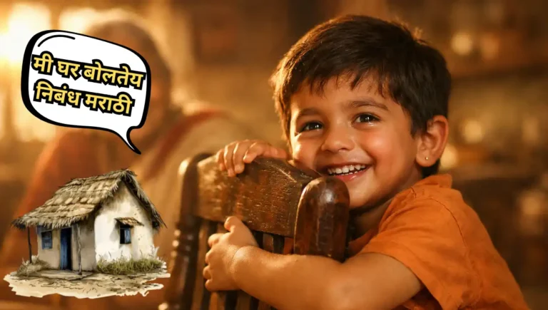Mi Ghar Boltey Nibandh in Marathi: मी घर बोलतेय निबंध मराठी