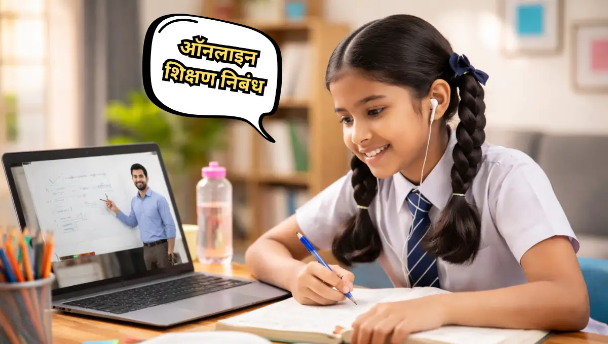 Online Education Nibandh: ऑनलाइन शिक्षण निबंध