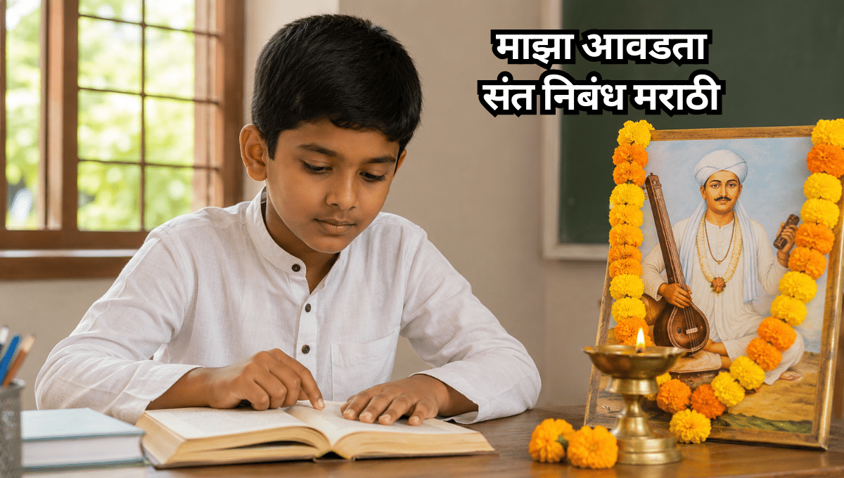 माझा आवडता संत निबंध मराठी