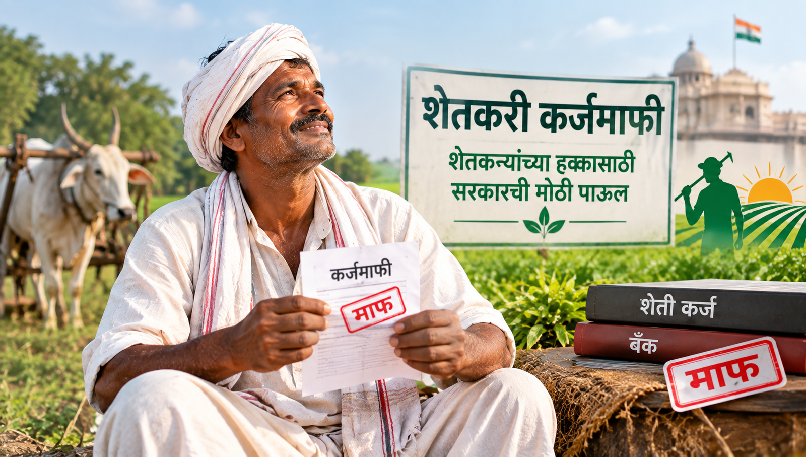Shetkari Karj Mafi Nibandh in Marathi