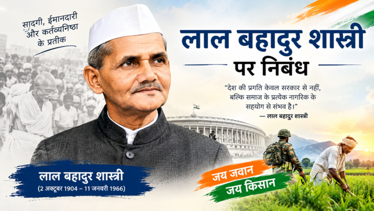 lal bahadur shastri par nibandh in hindi